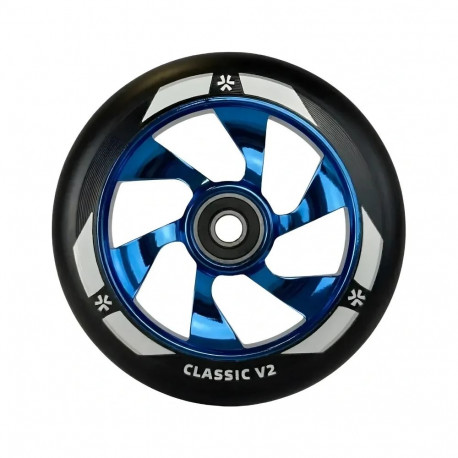 Ratas tõukerattale Union Credit V2 Pro Scooter Wheel 110mm Chrome/Blue