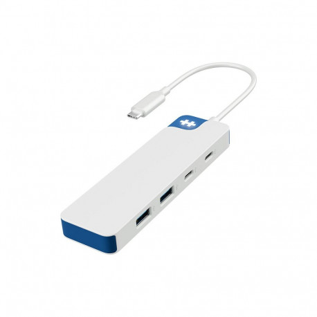 "D TARGUS HyperDrive Flex 4 Port USB-C Hub Blue"