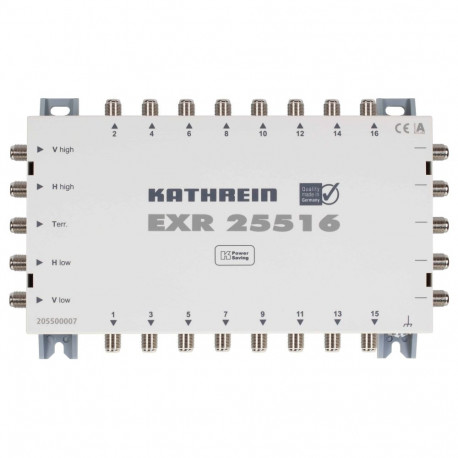 Kathrein multilüliti EXR 25516, kaskaadühendatav, läbiv 5–16