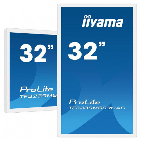 "80,0cm/31.5"" (1920x1080) iiyama ProLite TF3239MSC-W1AG 16:9 FHD AMVA3 8ms 60Hz HDMI DisplayPort VG