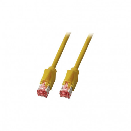 "EFB RJ45 Patchkabel Cat.5e S/UTP PUR TM21 schleppfhig gelb 3m"