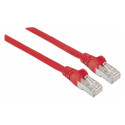 "Patchkabel Cat6a-Stecker/Cat7-Rohkabel 2m rot"