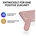 "Logitech Pebble 2 Combo, Rosa, Deutsch, 920-012205"