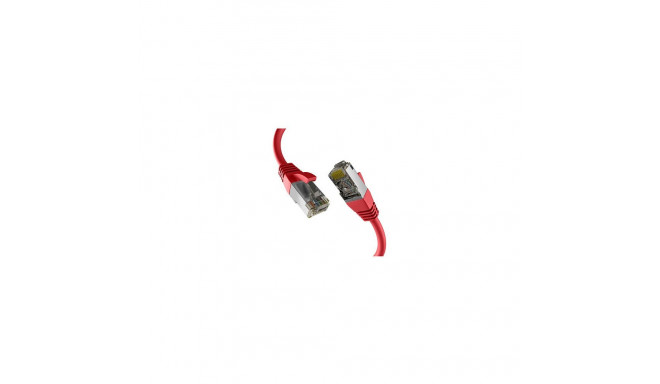 "EFB RJ45 Patchkabel S/FTP PIMF Cat8.1 7.50m rot"