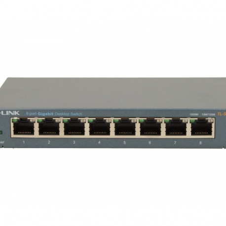 8-Port 10/100/1000Mbps Desktop Switch TL-SG108