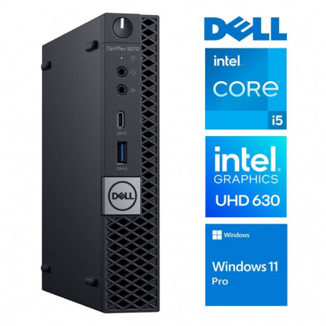 DELL 5070 Micro i5-9500T 32GB 512SSD M.2 NVME WiFi WIN11Pro