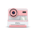 FLASH PINK  INSTANT CAMERA WITH THERMAL PRINTER FOR CHILDREN