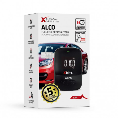 XBLITZ elektrokeemiline alkomeeter ALCO