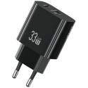 Charger T65 33W 1xUSB-C 1xUSB-A fast charging