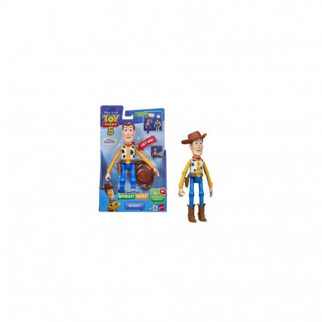 Disney Pixar Disney and Pixar Toy Story 5 Interactables Woody Figure 9 Inch Playscale Movie Phrases 