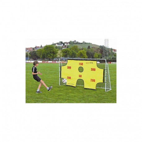 Jalgpallivärav Soccer Goal Spartan Metall 290 x 165 x 90 cm koos sihtseinaga
