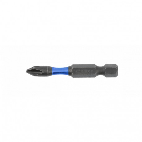 Hogert HT1S151 löökkeeramise otsik PH1, 50mm, 2 tk, 1/4", S2 teras, 58-61 HRC, DIN 3126