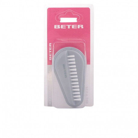 BETER CEPILLO uñas doble, púas de nylon #gris 1 u