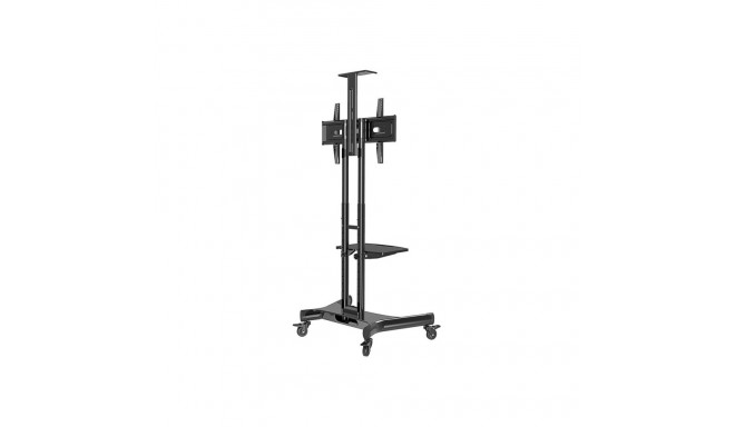 NEOMOUNTS põrandastatiiv 32inch-75inch 45kg VESA600x400 kõrguse reguleerimine 103-153cm avalik LFD k
