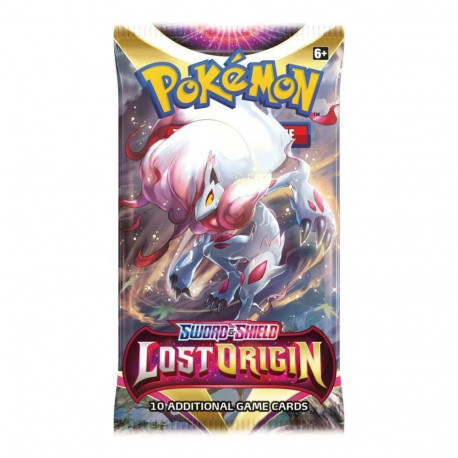 Trading Card Pack - Pokémon Sword & Shield: Lost Origin Booster Pack, 10 Random Cards (English), VST