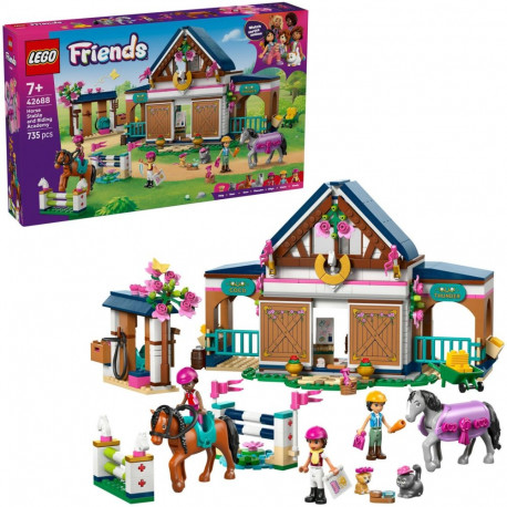LEGO ehituskomplekt 42688 Friends hobusetall ja ratsutamiskool