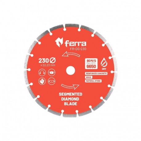 Ferra segmented diamond disc 230x22,23mm