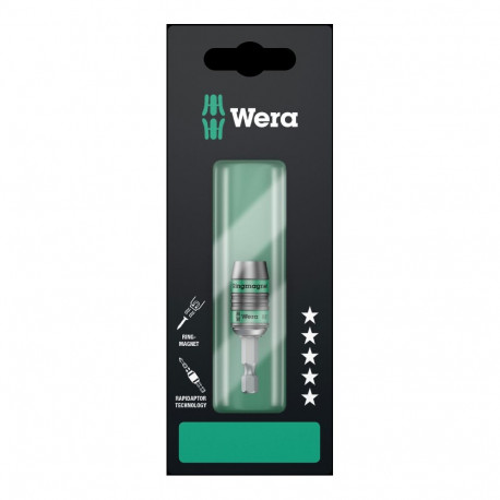 Wera 887/4 RR Rapidaptor 1/4" otsaku hoidja 50mm, ring magnetiga