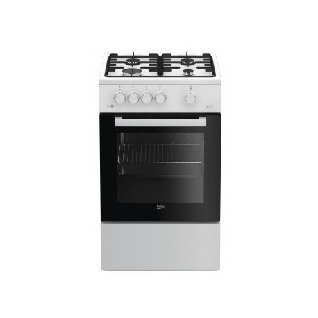 Beko FSG52020FW vaba­seisev gaasipliit must valge