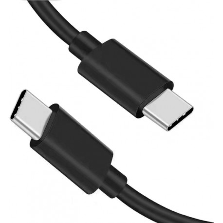 Cable USB-C - USB-C PD 40W 2m, black (HD23)