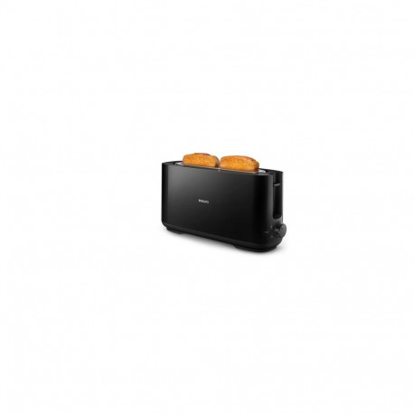 Philips Daily Collection HD2590/90 Toaster - long slot, black