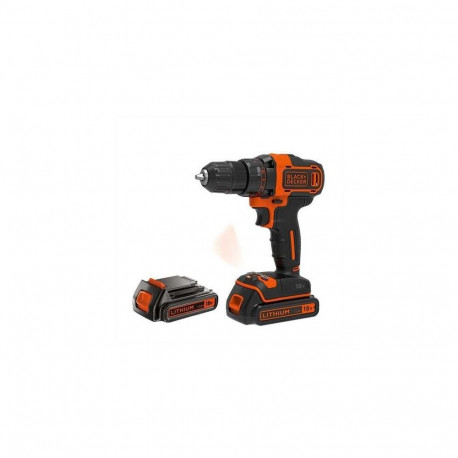 Black &amp; Decker BDCDD186KB drill Keyless Black, Orange