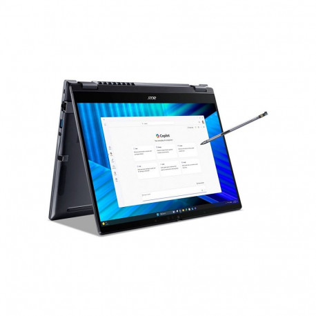 Acer sülearvuti TravelMate P4 Spin TMP414RN-55-TCO-58UA CU5 225U/16GB/512SSD/W11 Pro puuteekraaniga