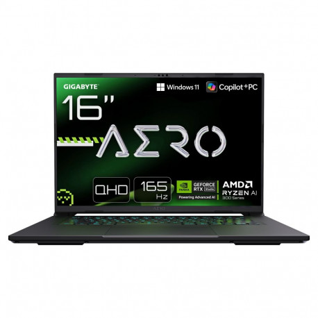 "Gigabyte Aero X16 RYZ AI 7 350/16GB/1TBSSD/RTX5070/W11 Home French AZERTY Layout"