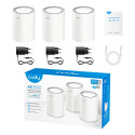 Cudy mesh-süsteem AX3000 Wi-Fi 6 2.5G, 3-pakk