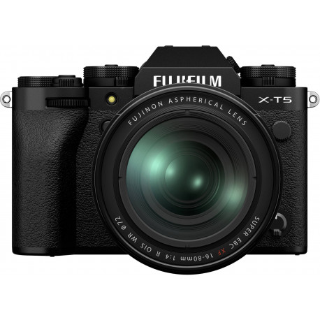 Fujifilm X-T5 + 16-80mm, black