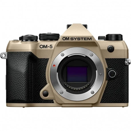 OM System kaamera kere OM-5 Mark II, liivbeež