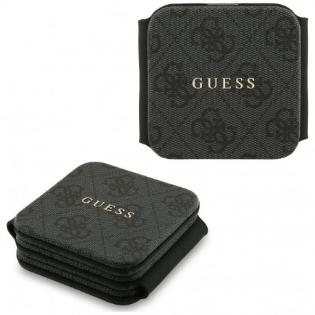 Wireless charger 3in1 compatible with MagSafe 15W GUESS GUE005639 black