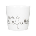 FLOWERPOT CERAMIC 870/13 CATVIEW D13