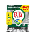 Fairy Platinum sidruni nõudepesukapslid 51tk