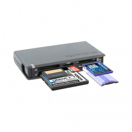 Delkin Cardreader SD, microSD, CF & MemStick (USB 3.0)