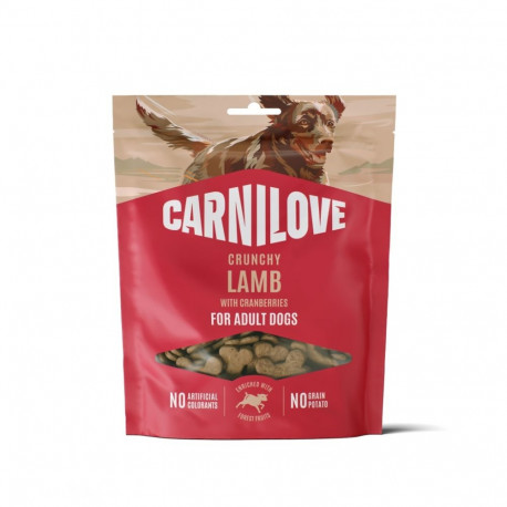 Carnilove Lamb with Cranberries treats for dogs 200g