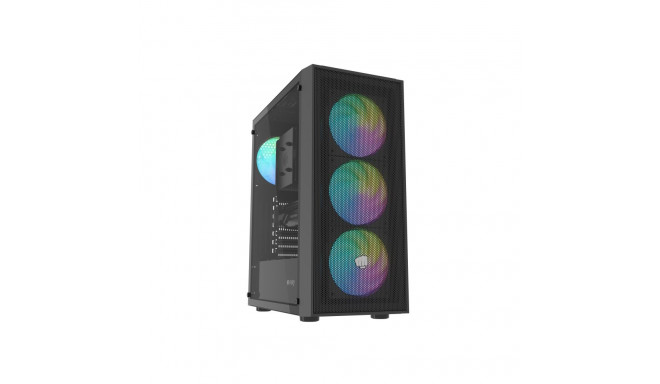Fury PC Case | SHOBO SH8F ARGB | Black | Midi Tower