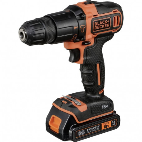 Black&Decker puurvasar BDCHD18K-QW 18V 2G 400mA laadijaga komplektkarbis