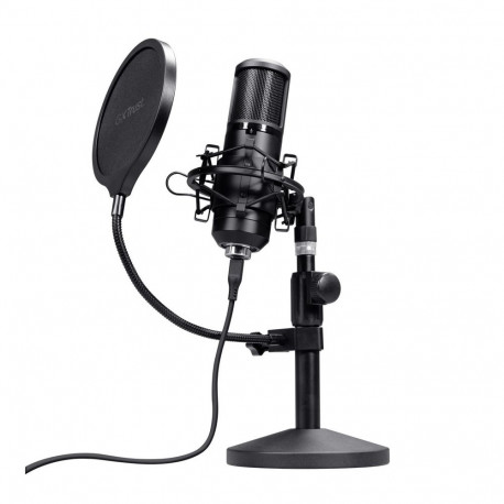 Microphone - Trust GXT 269 Emita II USB Studio Mic, 2.5m Cable, Black