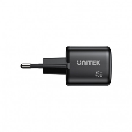 Charger - UNITEK 2x GAN 45W USB-C PD Charger 2 Ports Black