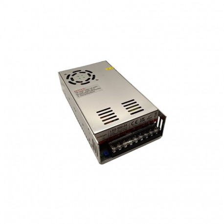 Power Supply Unit - HiSmart 24V 25A 600W Switching Power Supply With Protections Black