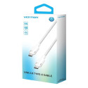 USB Cable - Vention USB-C to C 3A 60W 2m White