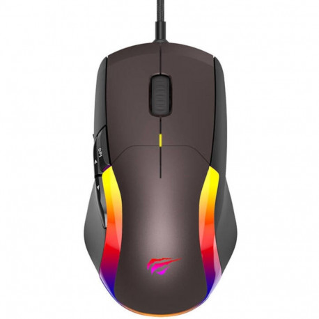 Gaming Mouse - Havit MS959S Optical Black Ergonomic Havit MS959S RGB Gaming Mouse - Black