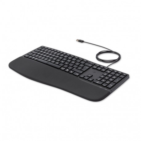 Keyboard - HP 480 Comfort Wired Full-Size with Numeric Keypad, USB