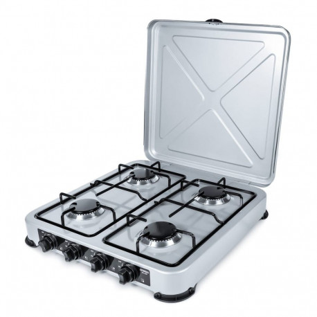 Stove - Promis Kg400 4-burner Gas Stove Silver