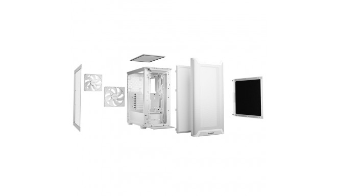 Midi Tower Case - be quiet! Pure Base 501 Airflow White