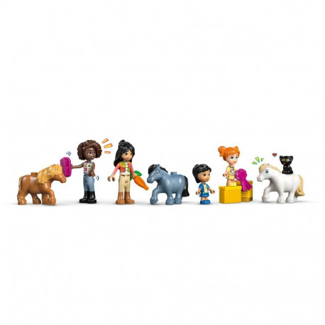 Toy Set - LEGO FRIENDS 42654 Pony Ranch & Stable 727 Pieces 4 Minifigures