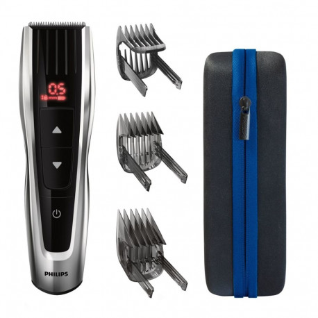 Hair Clipper - Philips HAIRCLIPPER Series 9000 Self-Sharpening Silver/Black