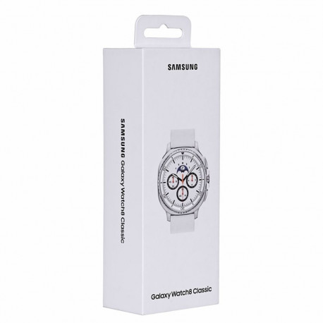 Smartwatch - Samsung Galaxy Watch 8 Classic 1.3" AMOLED 4G GPS Silver