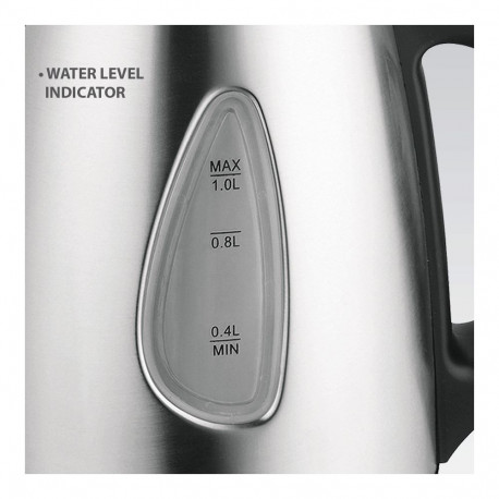 Electric Kettle - Maestro MR-029NEW 1L 1600W Stainless Steel